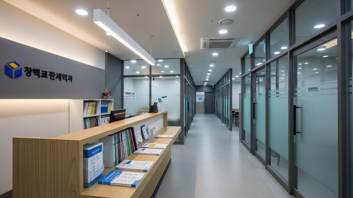 위생 관리가 철저한 유치원 놀이 교실 전경